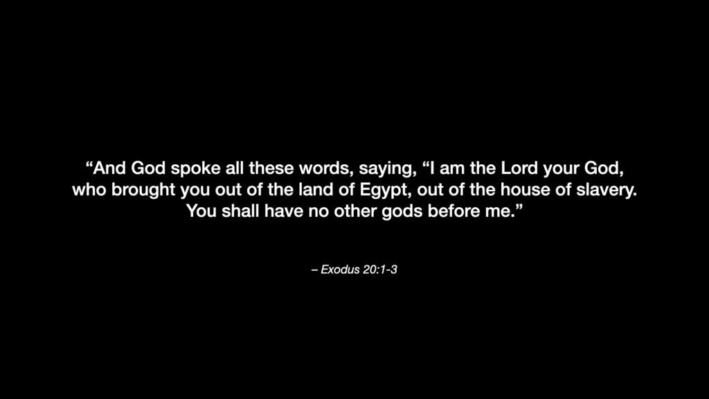 All the laws in the Torah flow from an act of grace, the Exodus. See Exodus 20:1-3.